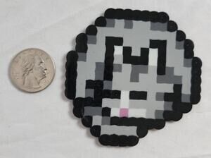 Stardew Valley Cat Perler